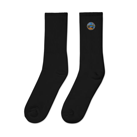 OG Globe Embroidered socks