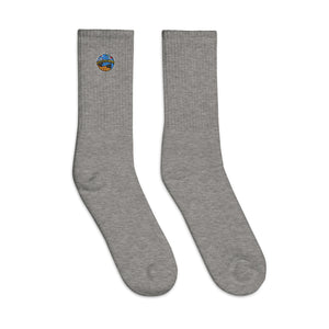 OG Globe Embroidered socks